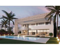 Villa en construcción en la Milla de Oro, Marbella
