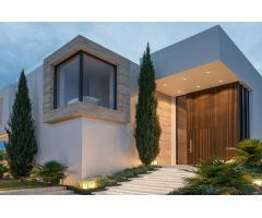Villa en construcción en la Milla de Oro, Marbella