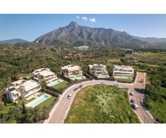 Villa en construcción en la Milla de Oro, Marbella