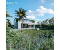 Villa de 4 dormitorios y 4 baños en Nueva Atalaya, Estepona. Obra Nueva