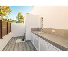 Coqueto bungalow reformado con gran terraza en el Campo Internacional
