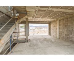 Obra nueva en construcción en la zona del Tablero