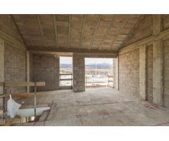 Obra nueva en construcción en la zona del Tablero