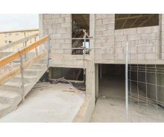 Obra nueva en construcción en la zona del Tablero