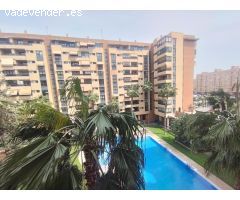 PISO EN ALICANTE, PAU II, URBANIZACION, AMUEBLADO Y GARAJE