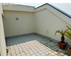 ÁTICO CON TERRAZA EN CIUDAD ESCOLAR- SIN MUEBLES- 1 DORMITORIO Y GARAJE
