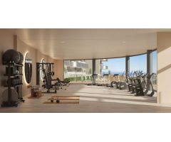 Piso 4 dormitorios 2 baños, terraza SURESTE 27 m2 con vista al Mar, aparcamientos, trastero.