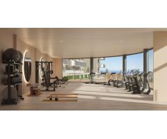 Piso 4 dormitorios 2 baños, terraza SURESTE 27 m2 con vista al Mar, aparcamientos, trastero.