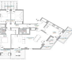 Apartamento con terrazas ESTE OESTE 38 m2, además de trastero y plaza de garaje.