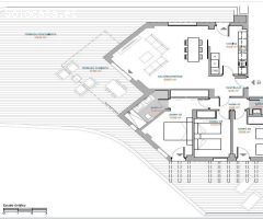 Bajo con terraza y jardín SUR 140 m2, además de trastero y plaza de garaje incluidos en el precio.