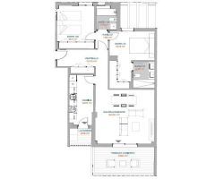 Piso con terraza ESTE OESTE 16 m2, además de trastero y plaza de garaje incluidos en el precio.