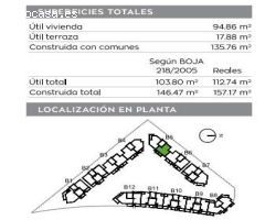 Piso con terraza solada, además de trastero y plaza de garaje incluidos en el precio.
