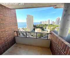SE VENDE PISO DE 3 DORMITORIOS EN BENDORM PONIENTE CON VISTAS AL MAR Y GARAJE