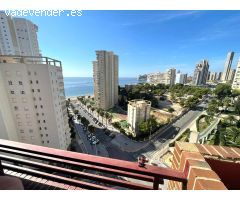 SE VENDE PISO DE 3 DORMITORIOS EN BENDORM PONIENTE CON VISTAS AL MAR Y GARAJE