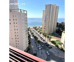 SE VENDE PISO DE 3 DORMITORIOS EN BENDORM PONIENTE CON VISTAS AL MAR Y GARAJE