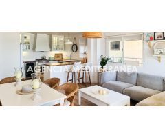 Apartamento en primera linea de playa en el Mareny Blau