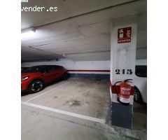 Plaza de parking en Mundet.