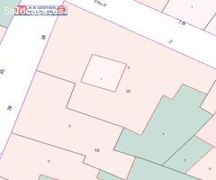CASA SOLAR PARA DERRIBO EN ESQUINA JUNTO A CALLE EMIIO CASTELAR CON CASI 40 METROS DE FACHADA