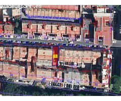Parcela urbana en Madrid con edificabilidad máxima