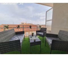 apartamento semireformado con vistas al mar