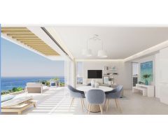 Espectaculares vistas al mar y Gibraltar  desde este apartamento de dos dormitorios de nueva constru