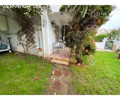 2 dormitorios y 1 baño en planta baja con jardin