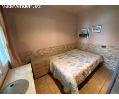 2 dormitorios y 1 baño en planta baja con jardin