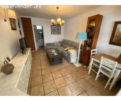 2 dormitorios y 1 baño en planta baja con jardin