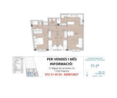 CALONGE: APARTAMENTOS CON PARQUING INCLUÍDO, JARDÍN Y PISCINA COMUNITARIA.