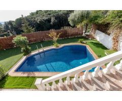 Espectacular chalet con piscina en la exclusiva urbanización de Can Bruguera