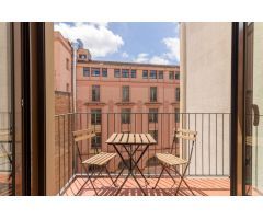 Lujosa vivienda amplia y reformada con terraza privada