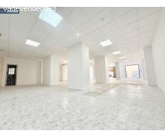 Local comercial reformado de 508m2 en edificio modernista en zona Menendez y Pelayo de Alfafar