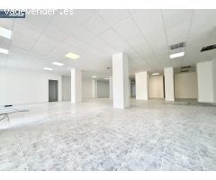 Local comercial reformado de 508m2 en edificio modernista en zona Menendez y Pelayo de Alfafar