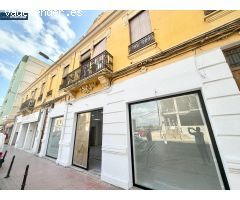 Local comercial reformado de 274m2 en edificio modernista en zona Menendez y Pelayo de Alfafar.