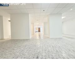 Local comercial reformado de 274m2 en edificio modernista en zona Menendez y Pelayo de Alfafar.