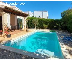 Chalet con piscina en Sa Ràpita