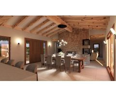 Arquitectura contemporánea en enclave rural con vistas a la Serra de Tramuntana