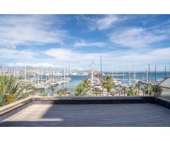 Elegante vivienda reformada frente al mar en el Paseo Marítimo de Palma