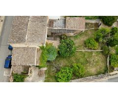Vivienda para reformar de 2 plantas con gran jardín y garaje en Costitx