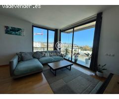 Piso con terraza y vistas en Can Pei