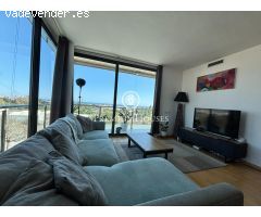 Piso con terraza y vistas en Can Pei