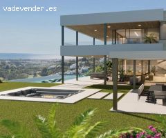 Impresionante villa moderna con vistas panorámicas en El MadroñaL