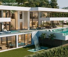 Impresionante villa moderna con vistas panorámicas en El MadroñaL