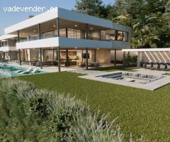 Impresionante villa moderna con vistas panorámicas en El MadroñaL
