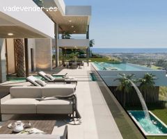 Impresionante villa moderna con vistas panorámicas en El MadroñaL