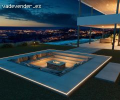 Impresionante villa moderna con vistas panorámicas en El MadroñaL