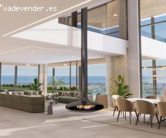 Impresionante villa moderna con vistas panorámicas en El MadroñaL
