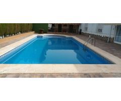 CHALET CON PISCINA PROPIA EN BONAVISTA A 10 MIN DE ELCHE