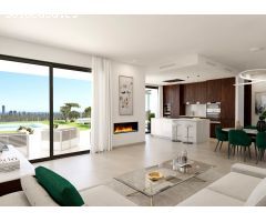 VENTA-OBRA NUEVA-VILLA DE LUJO-FINESTRAT-4D-3B-SUPERFICIE 418M2-PARCELA 704M2