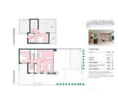 Villas de nueva construcción en un exclusivo complejo cerrado en Murcia, cerca de la playa del Mar M
